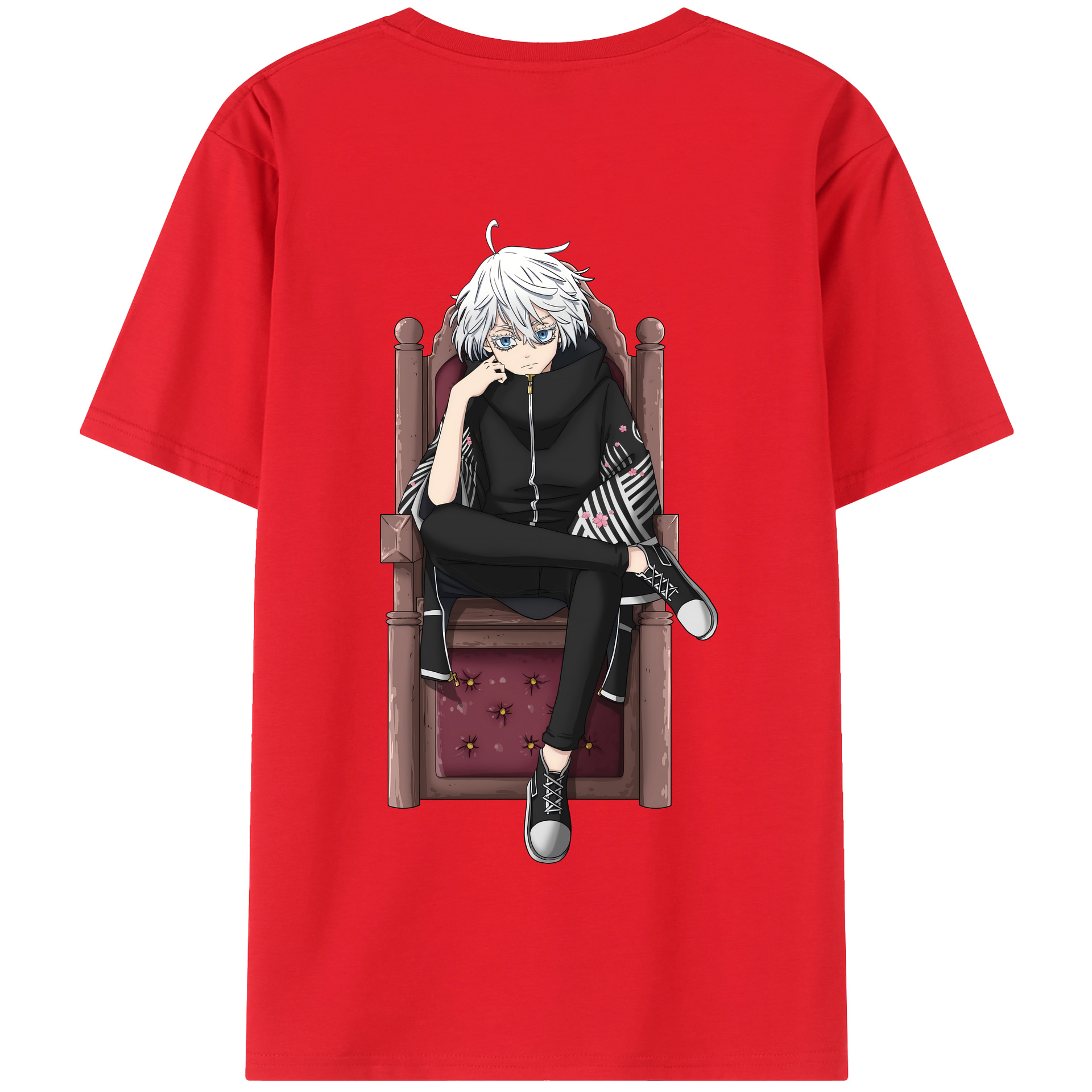 （画像用） 東京リベンジャーズ Tokyo Revengers 綿100％半袖Tシャツ（背面プリント）