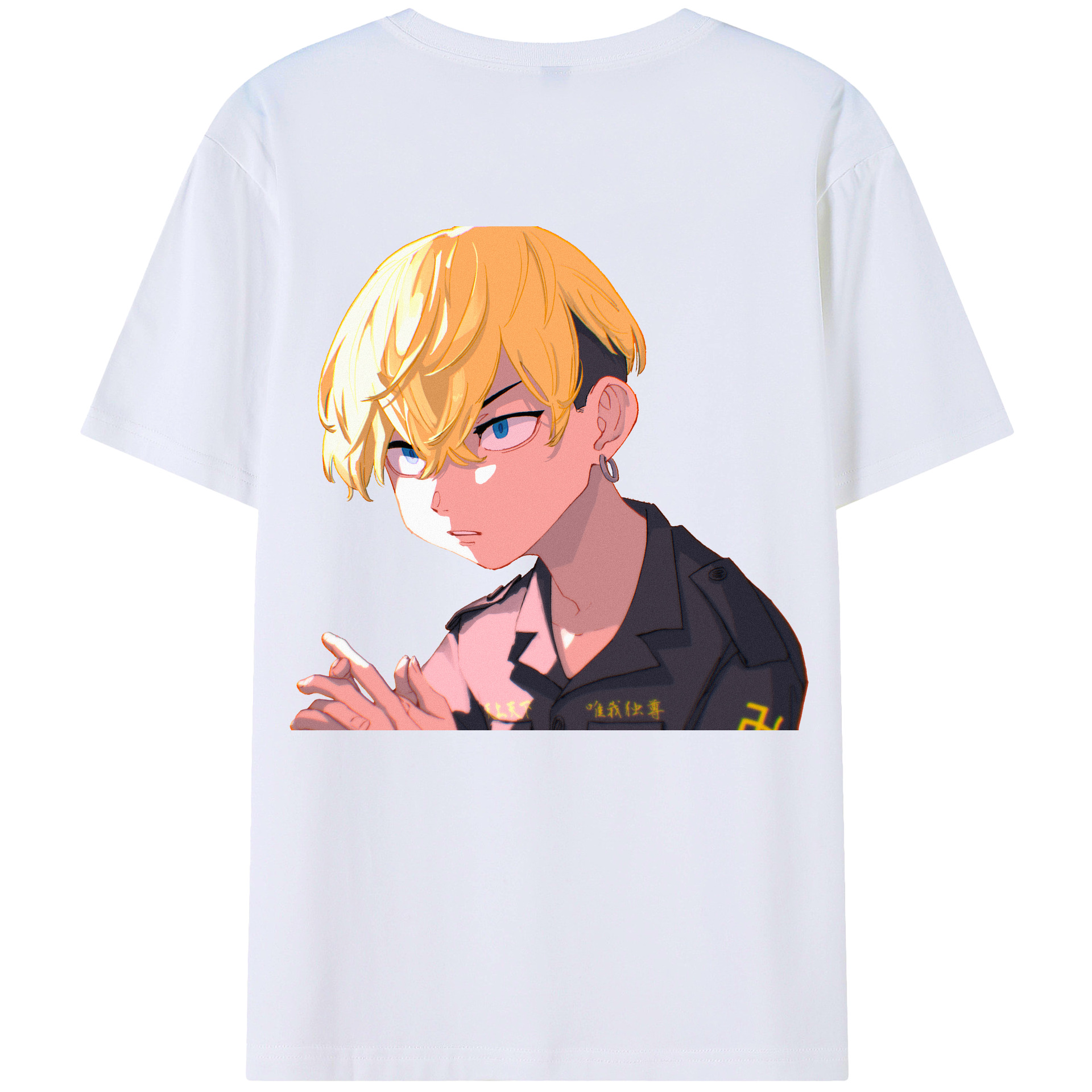 （画像用） 東京リベンジャーズ Tokyo Revengers 綿100％半袖Tシャツ（背面プリント）