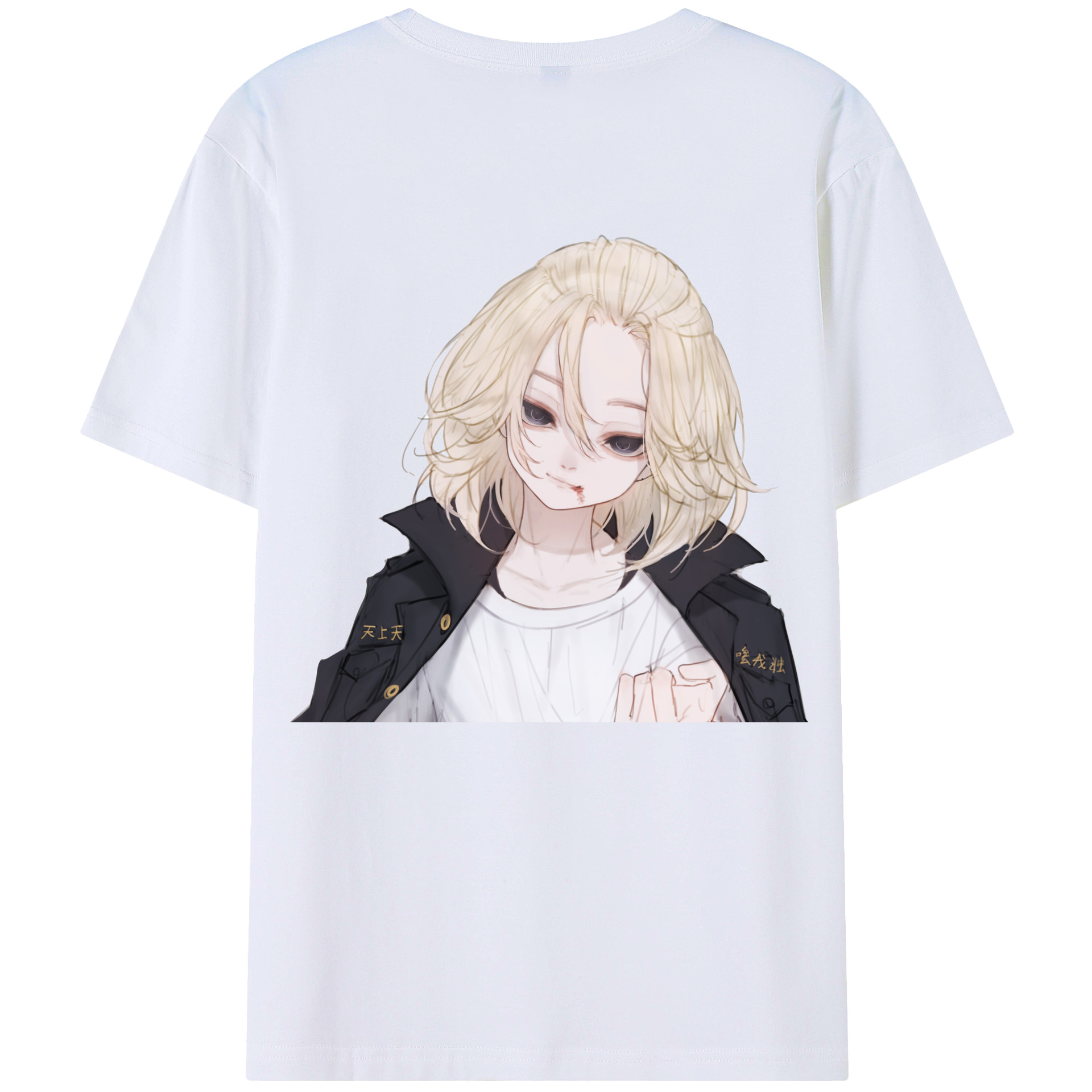（画像用） 東京リベンジャーズ Tokyo Revengers 綿100％半袖Tシャツ（背面プリント）