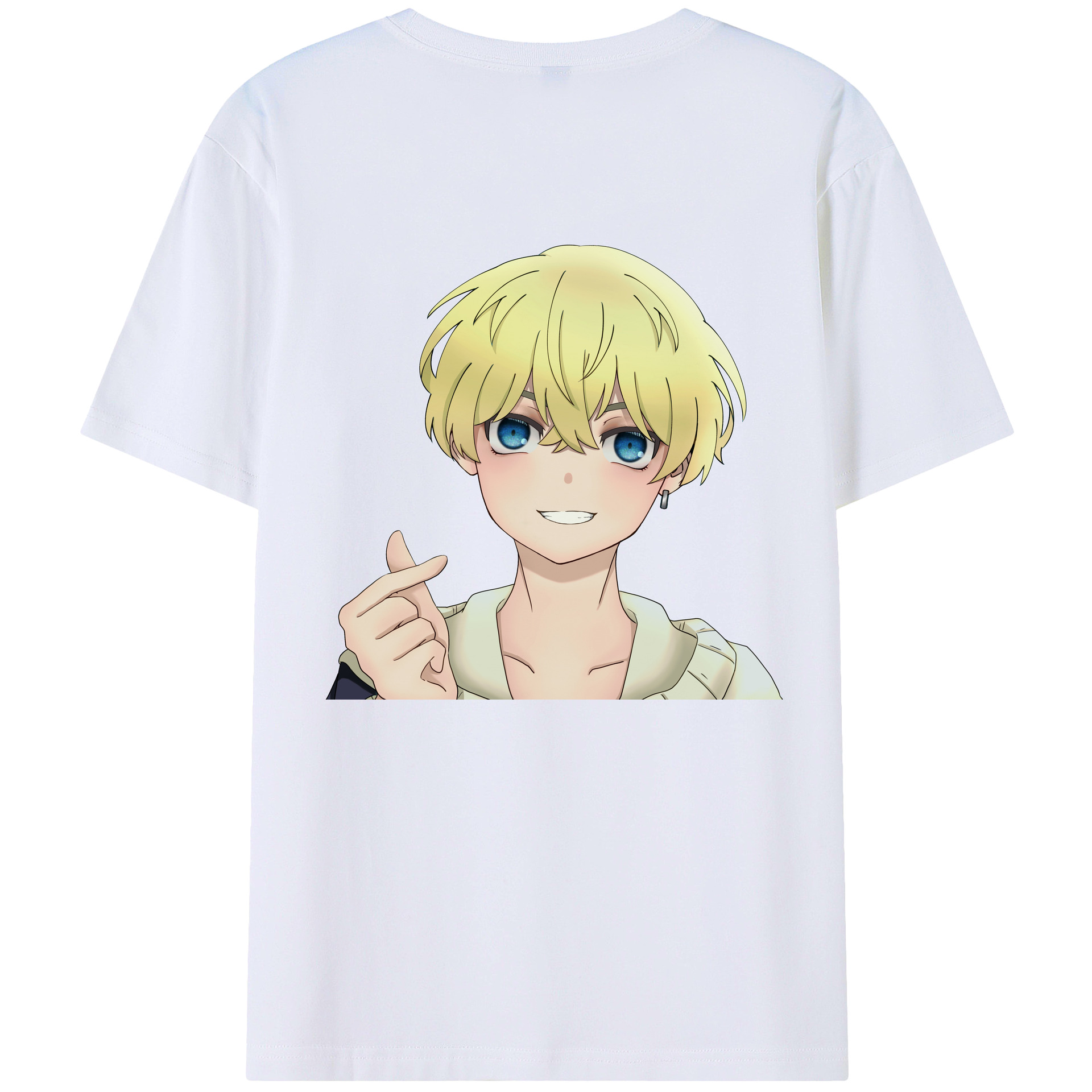 （画像用） 東京リベンジャーズ Tokyo Revengers 綿100％半袖Tシャツ（背面プリント）