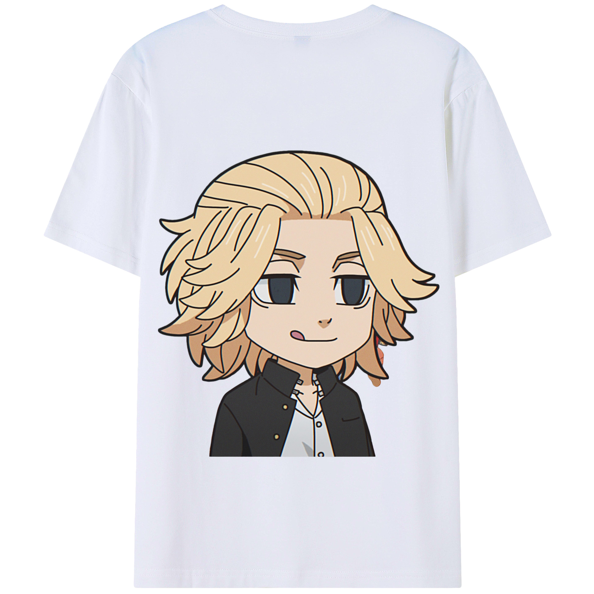 （画像用） 東京リベンジャーズ Tokyo Revengers 綿100％半袖Tシャツ（背面プリント）