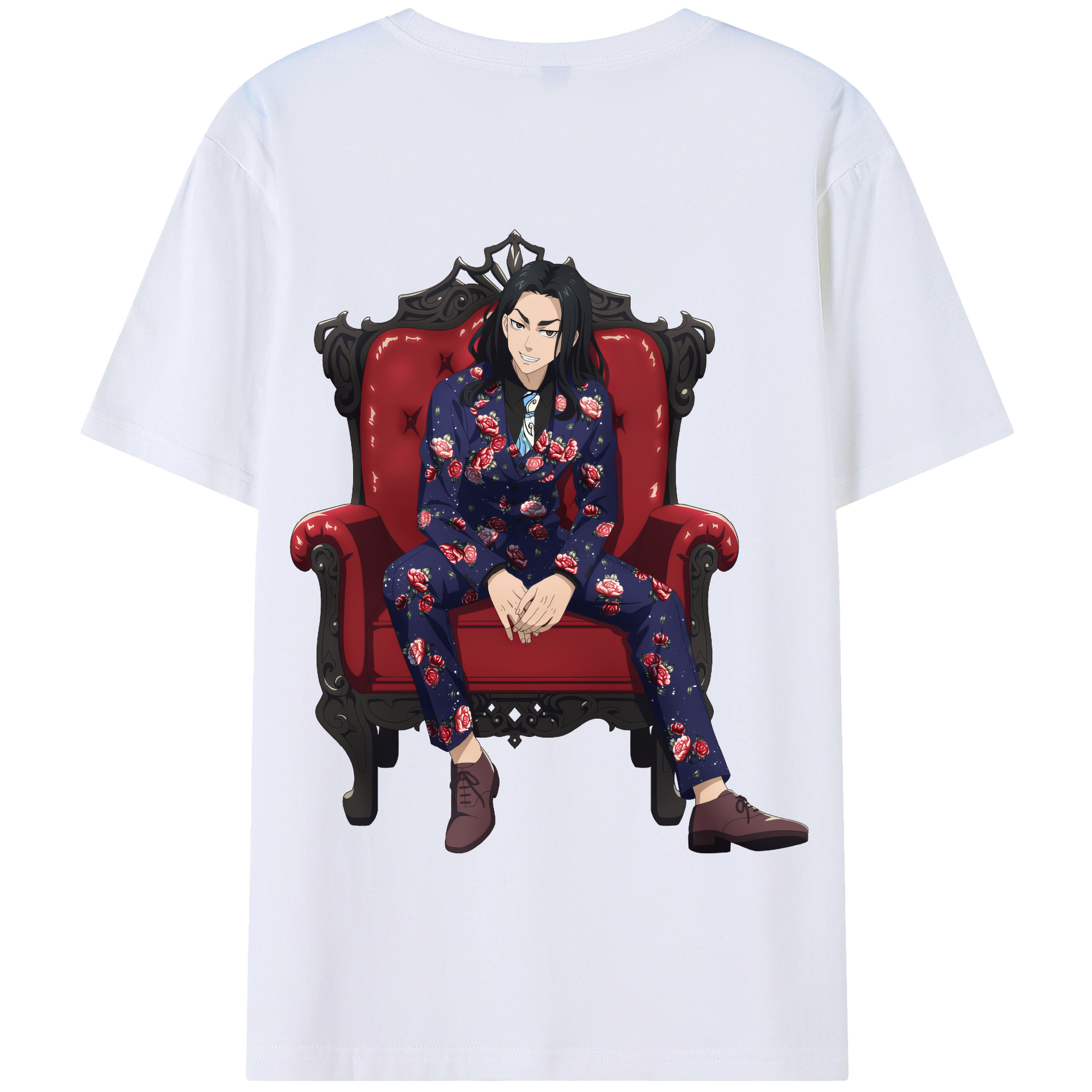 （画像用） 東京リベンジャーズ Tokyo Revengers 綿100％半袖Tシャツ（背面プリント）