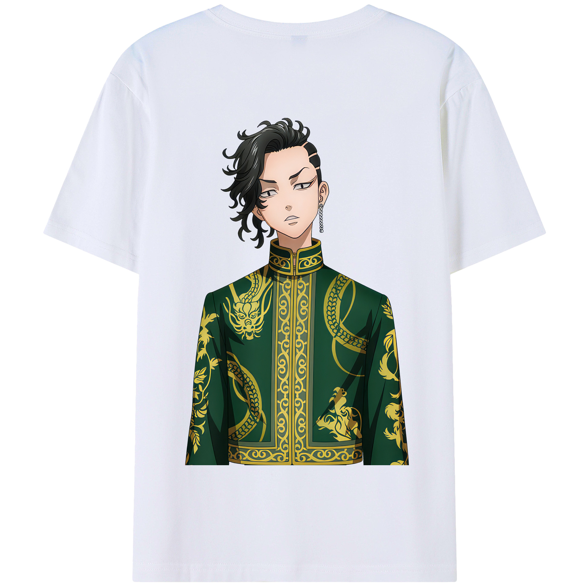 （画像用） 東京リベンジャーズ Tokyo Revengers 綿100％半袖Tシャツ（背面プリント）