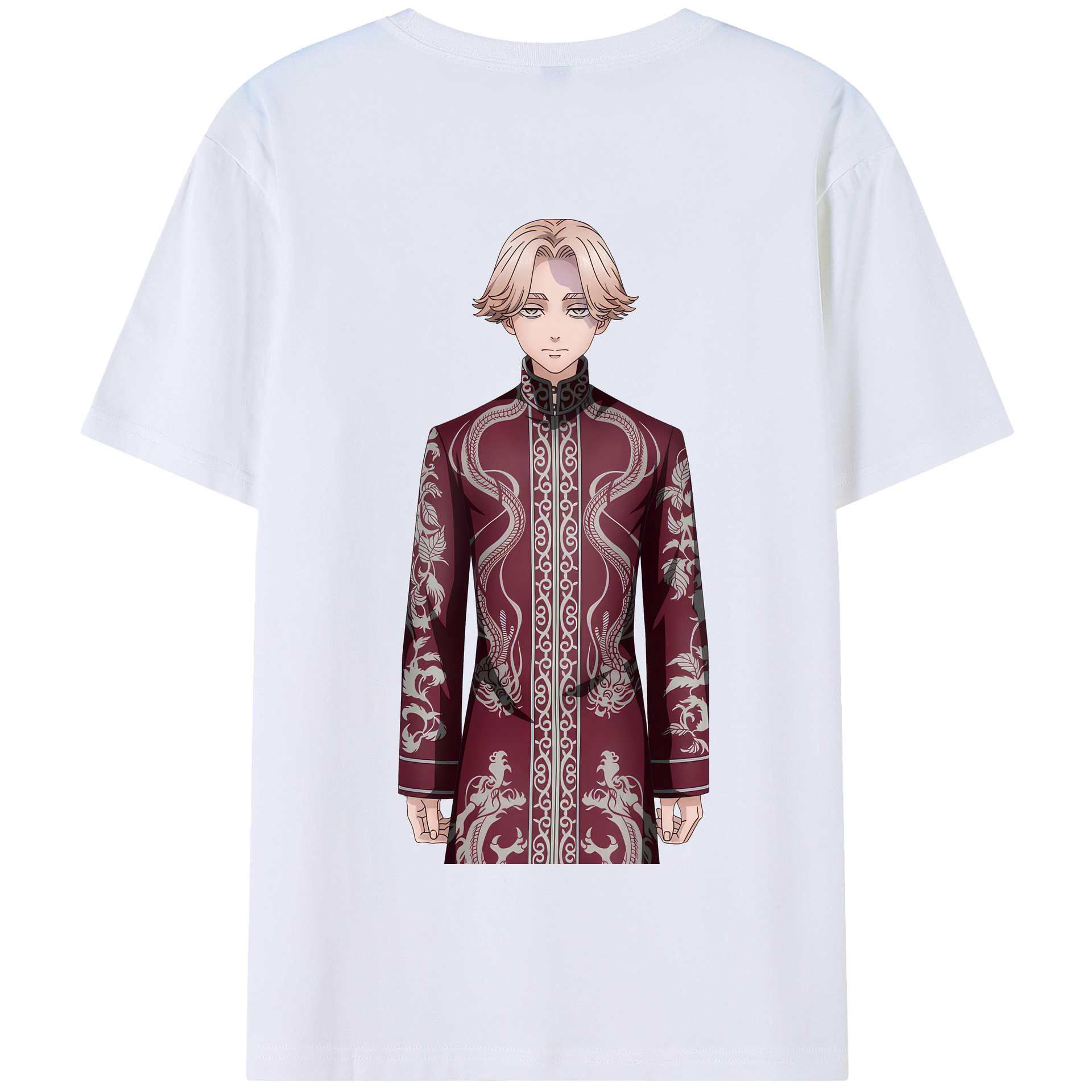 （画像用） 東京リベンジャーズ Tokyo Revengers 綿100％半袖Tシャツ（背面プリント）