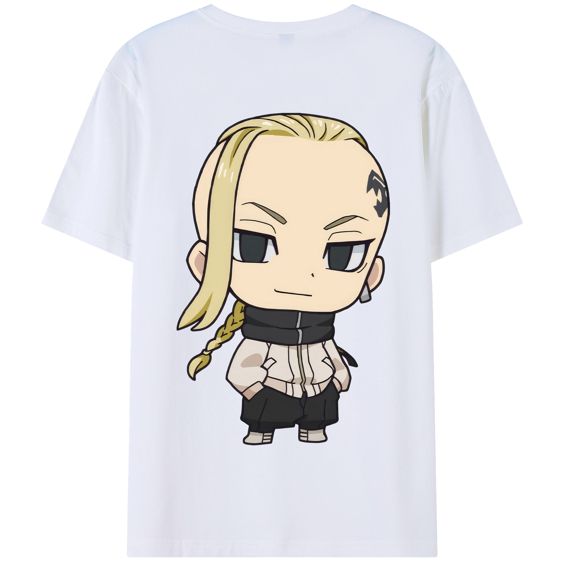 （画像用） 東京リベンジャーズ Tokyo Revengers 綿100％半袖Tシャツ（背面プリント）