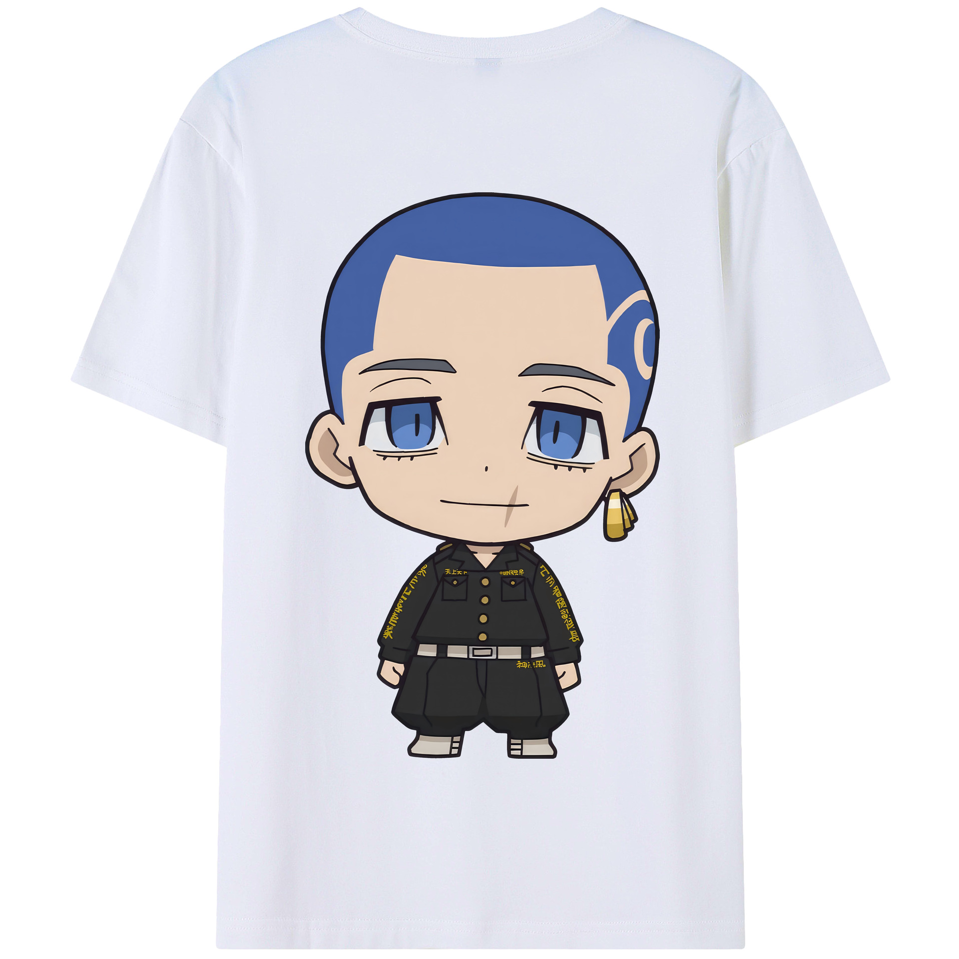 （画像用） 東京リベンジャーズ Tokyo Revengers 綿100％半袖Tシャツ（背面プリント）
