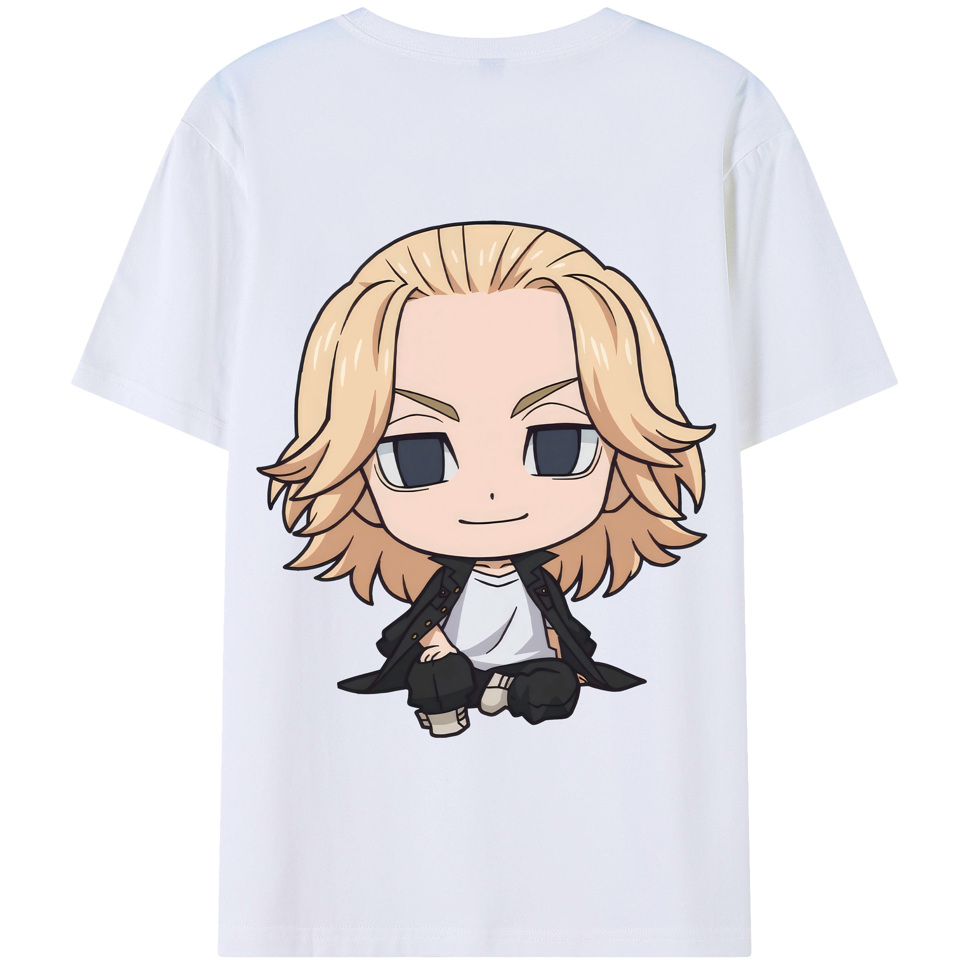 （画像用） 東京リベンジャーズ Tokyo Revengers 綿100％半袖Tシャツ（背面プリント）