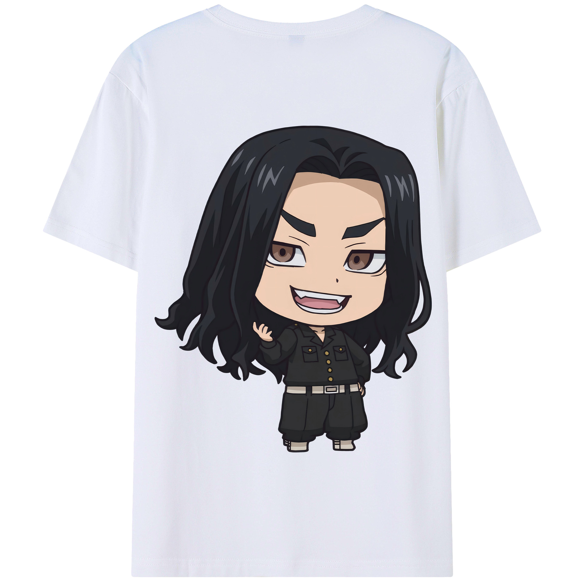 （画像用） 東京リベンジャーズ Tokyo Revengers 綿100％半袖Tシャツ（背面プリント）