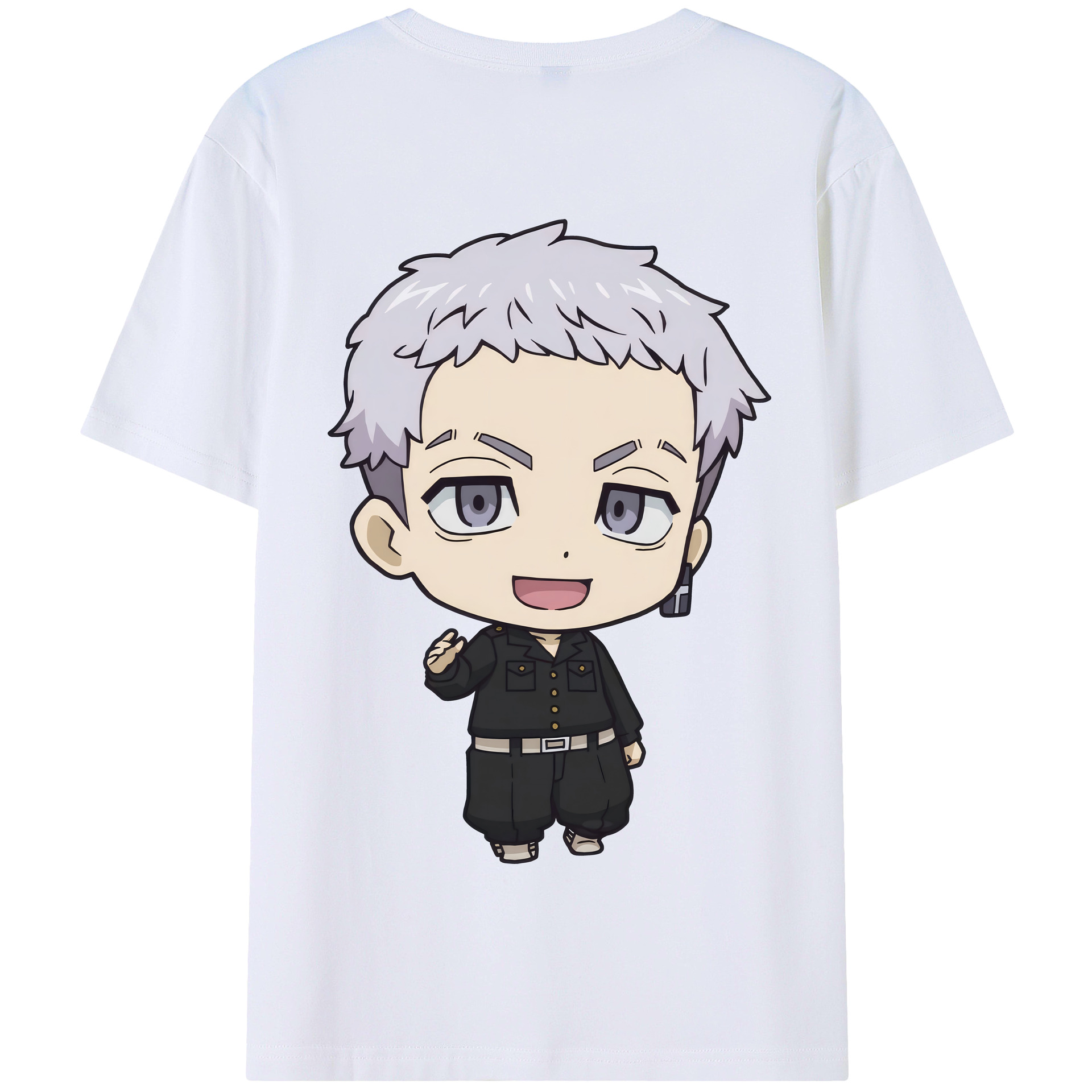 （画像用） 東京リベンジャーズ Tokyo Revengers 綿100％半袖Tシャツ（背面プリント）