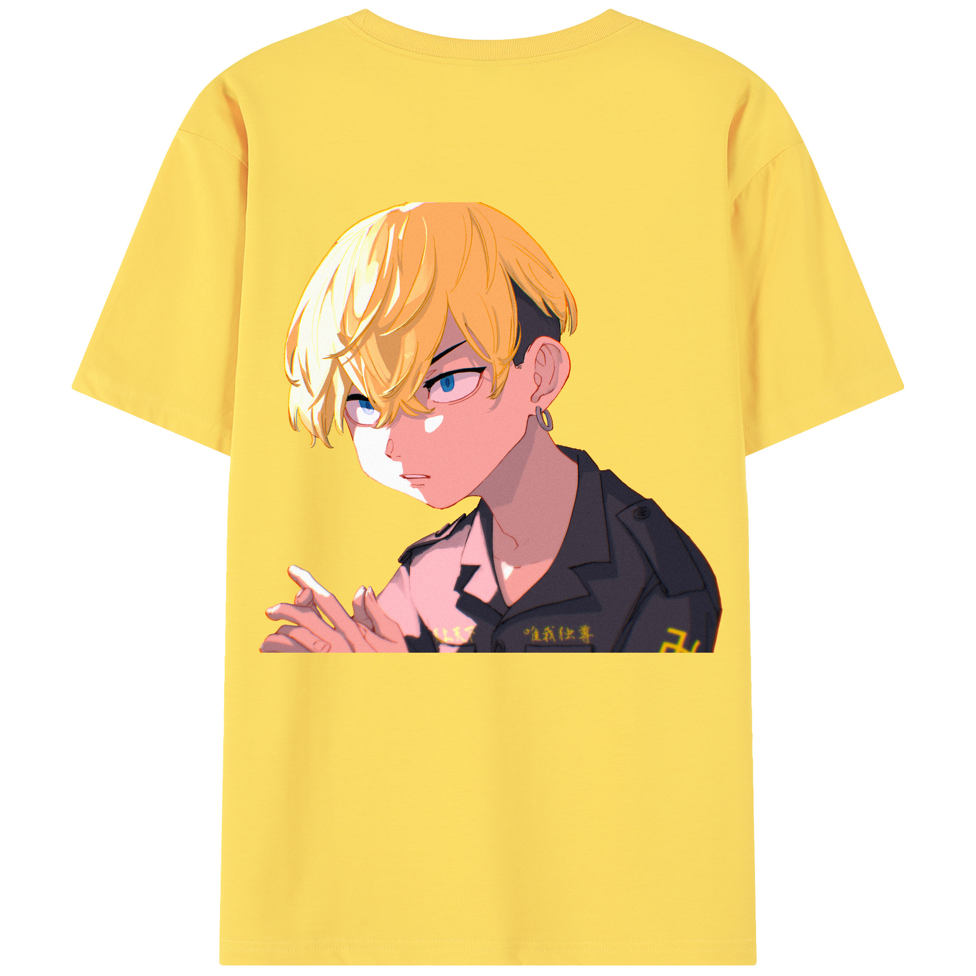 （画像用） 東京リベンジャーズ Tokyo Revengers 綿100％半袖Tシャツ（背面プリント）