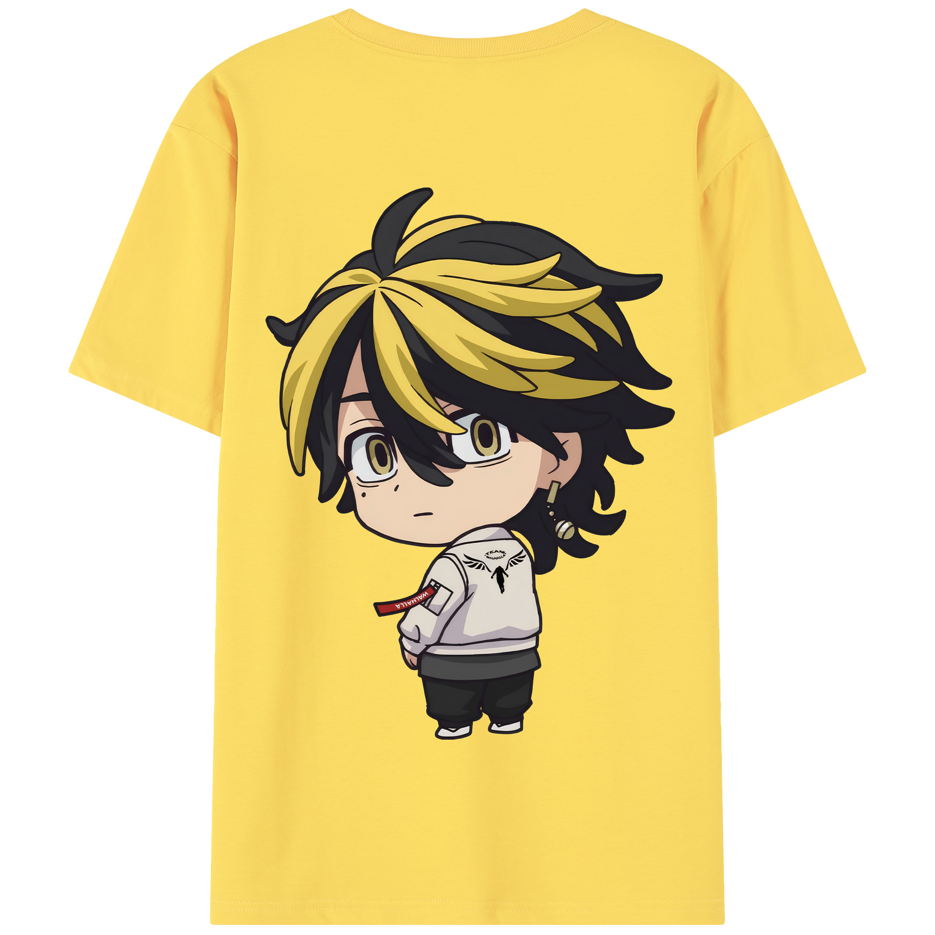 （画像用） 東京リベンジャーズ Tokyo Revengers 綿100％半袖Tシャツ（背面プリント）