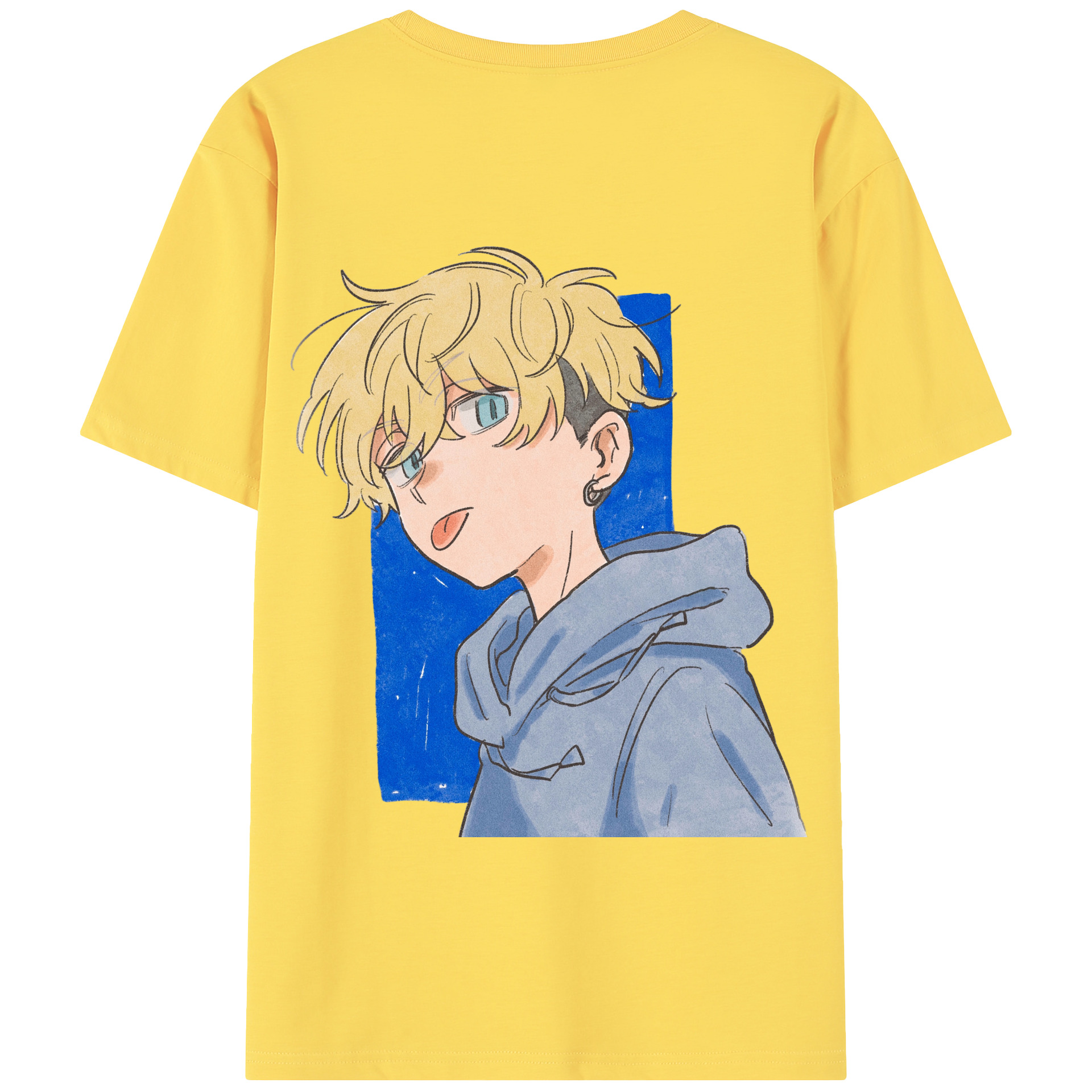 （画像用） 東京リベンジャーズ Tokyo Revengers 綿100％半袖Tシャツ（背面プリント）