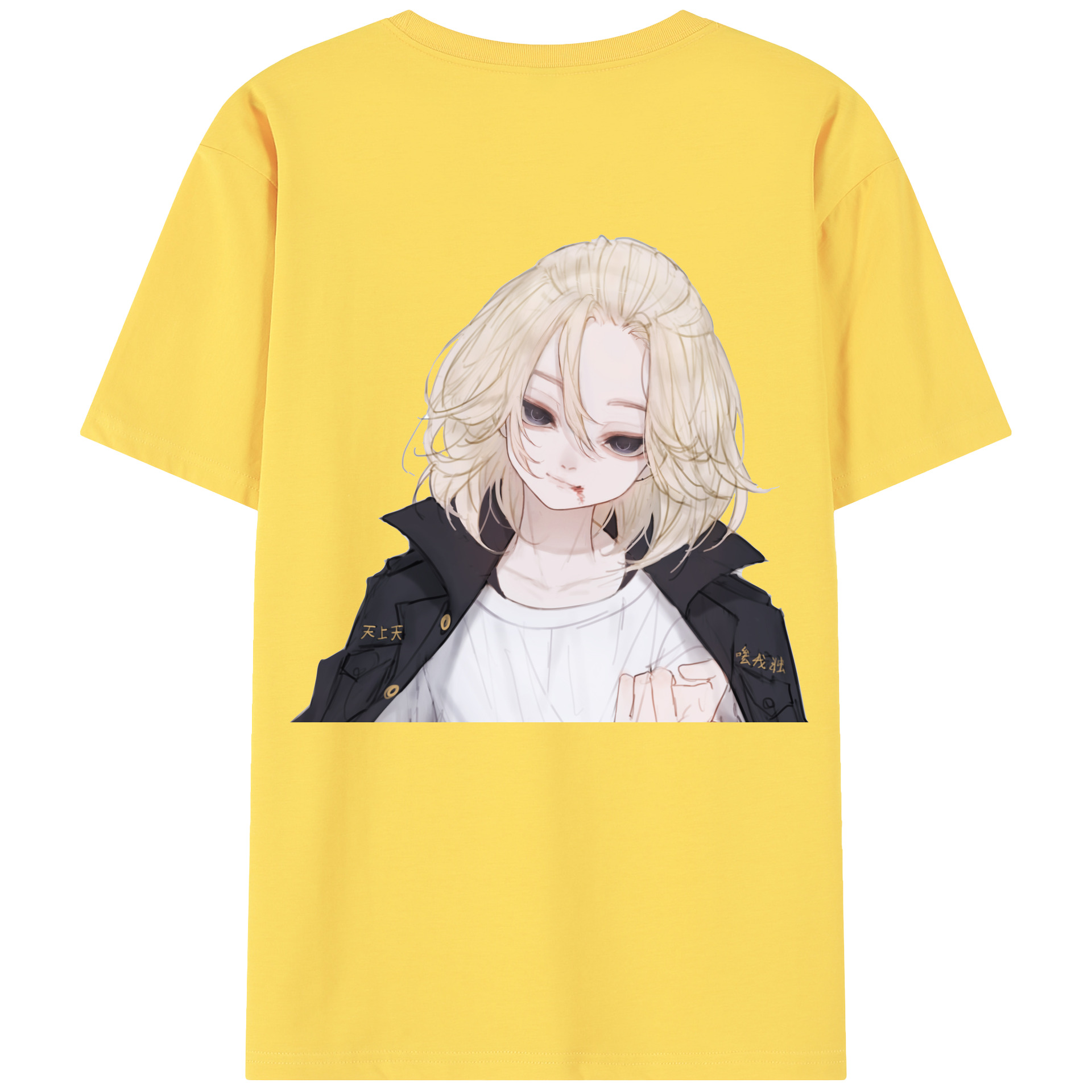 （画像用） 東京リベンジャーズ Tokyo Revengers 綿100％半袖Tシャツ（背面プリント）