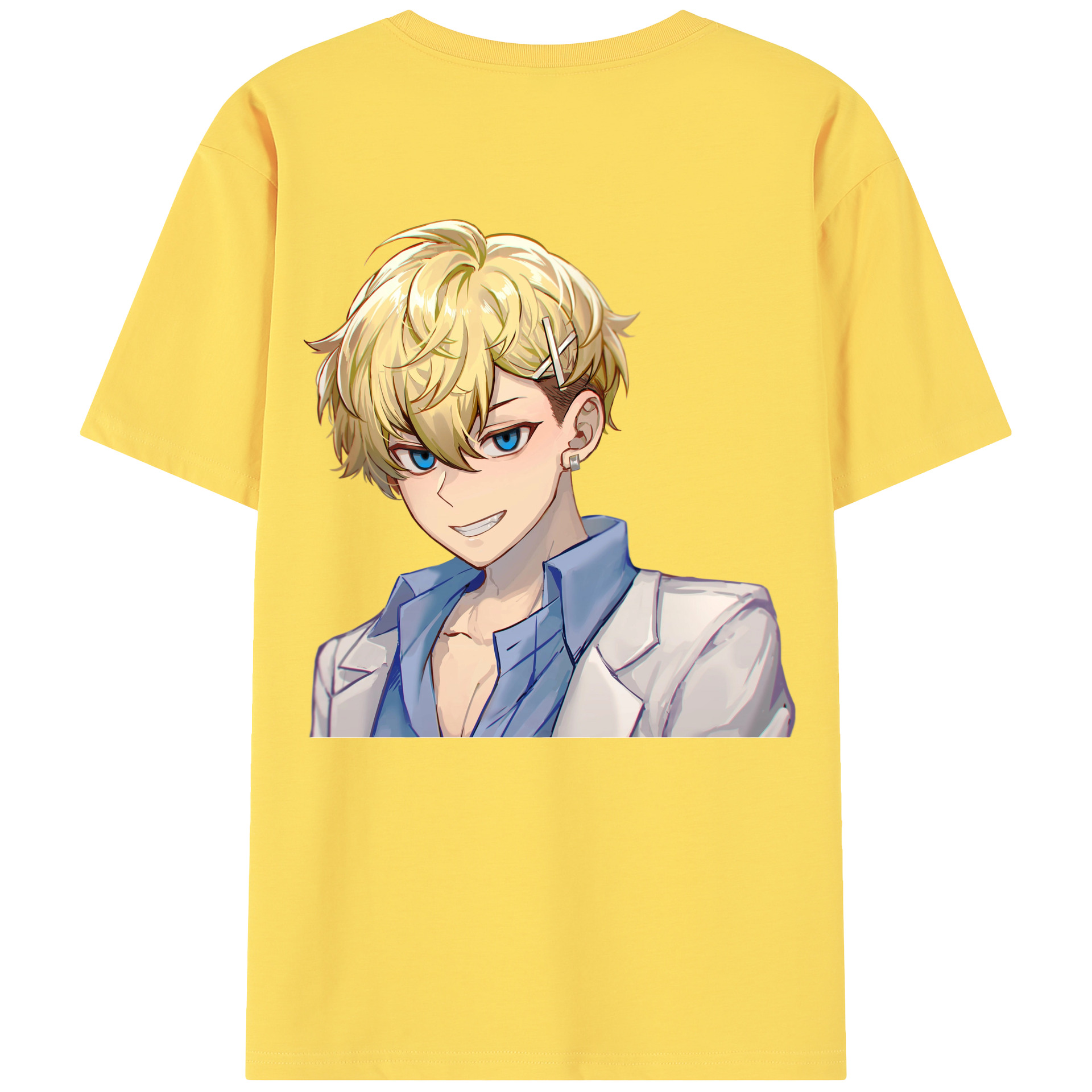 （画像用） 東京リベンジャーズ Tokyo Revengers 綿100％半袖Tシャツ（背面プリント）