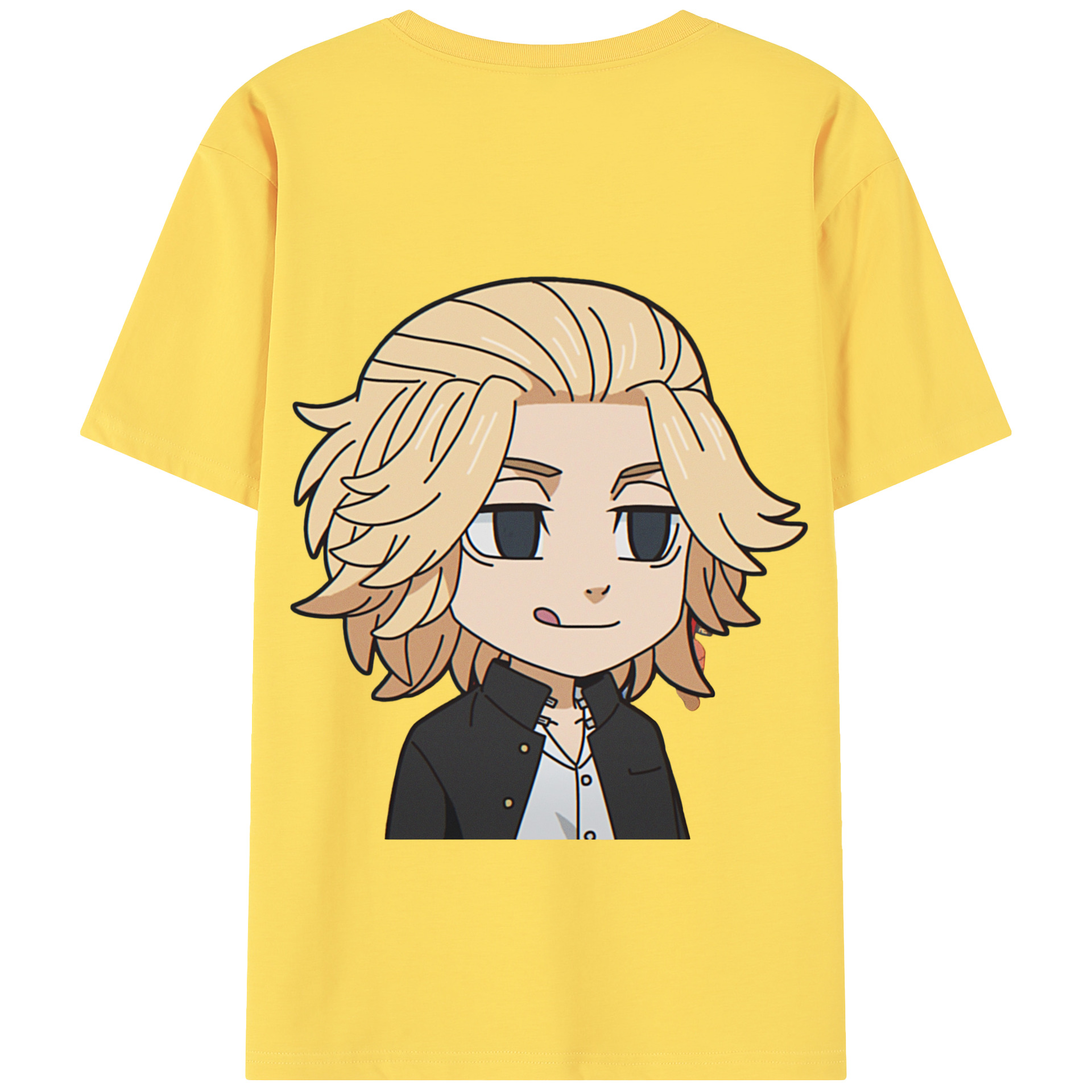 （画像用） 東京リベンジャーズ Tokyo Revengers 綿100％半袖Tシャツ（背面プリント）