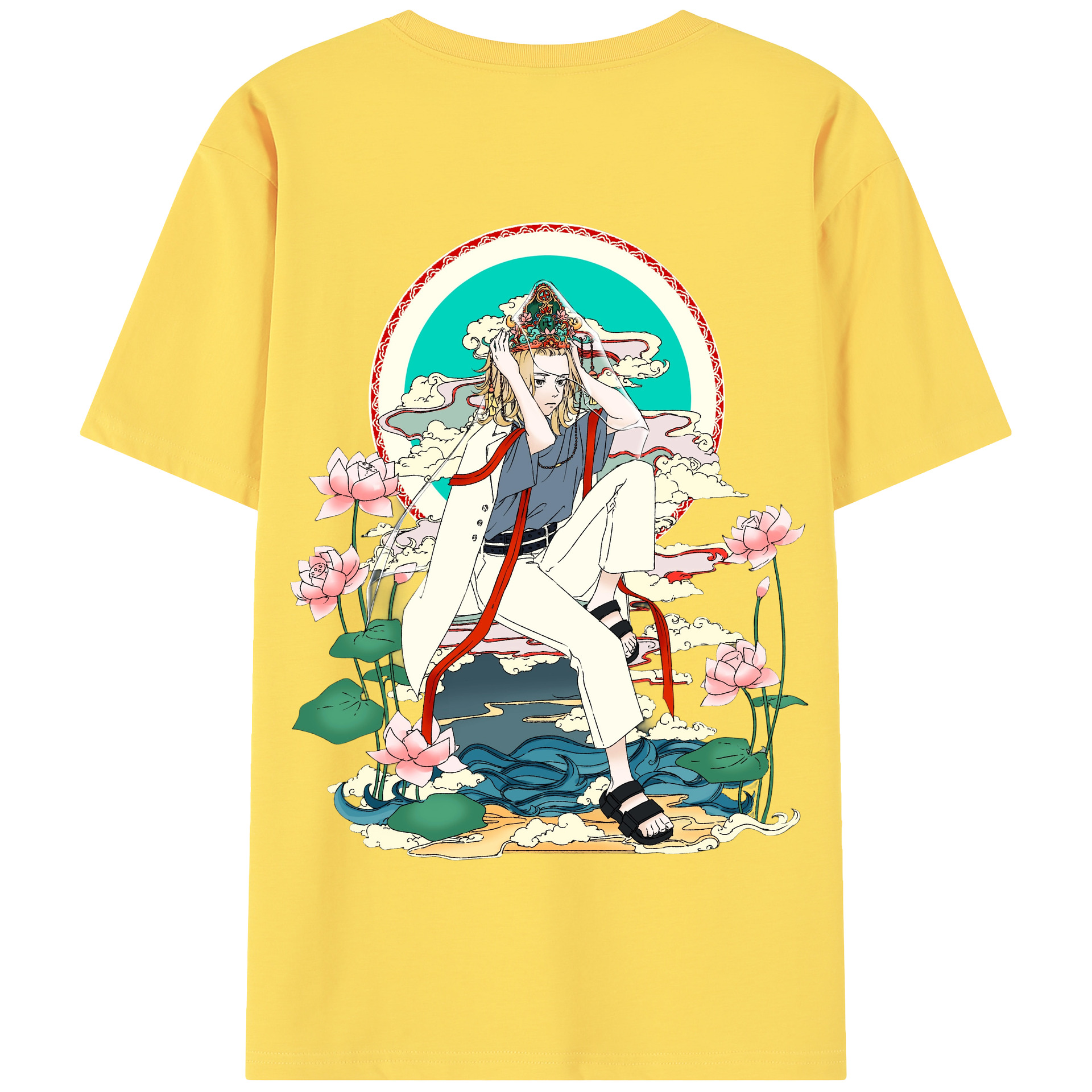（画像用） 東京リベンジャーズ Tokyo Revengers 綿100％半袖Tシャツ（背面プリント）