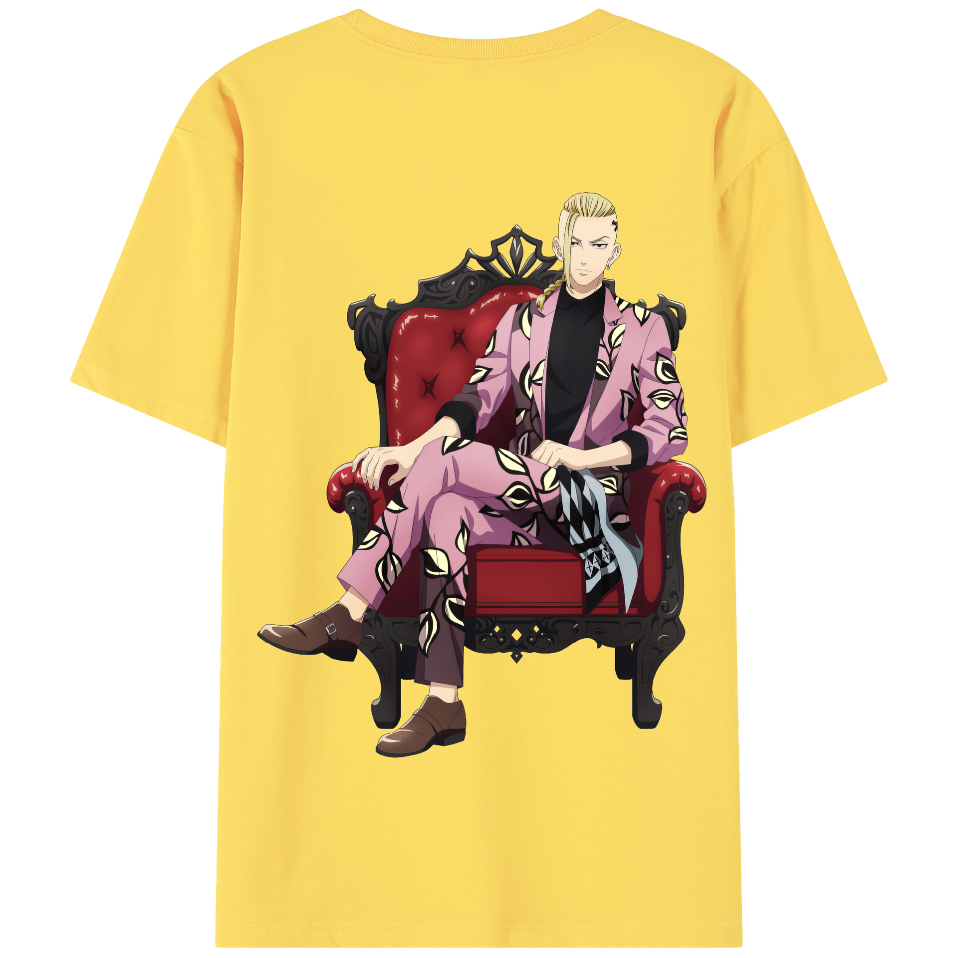 （画像用） 東京リベンジャーズ Tokyo Revengers 綿100％半袖Tシャツ（背面プリント）