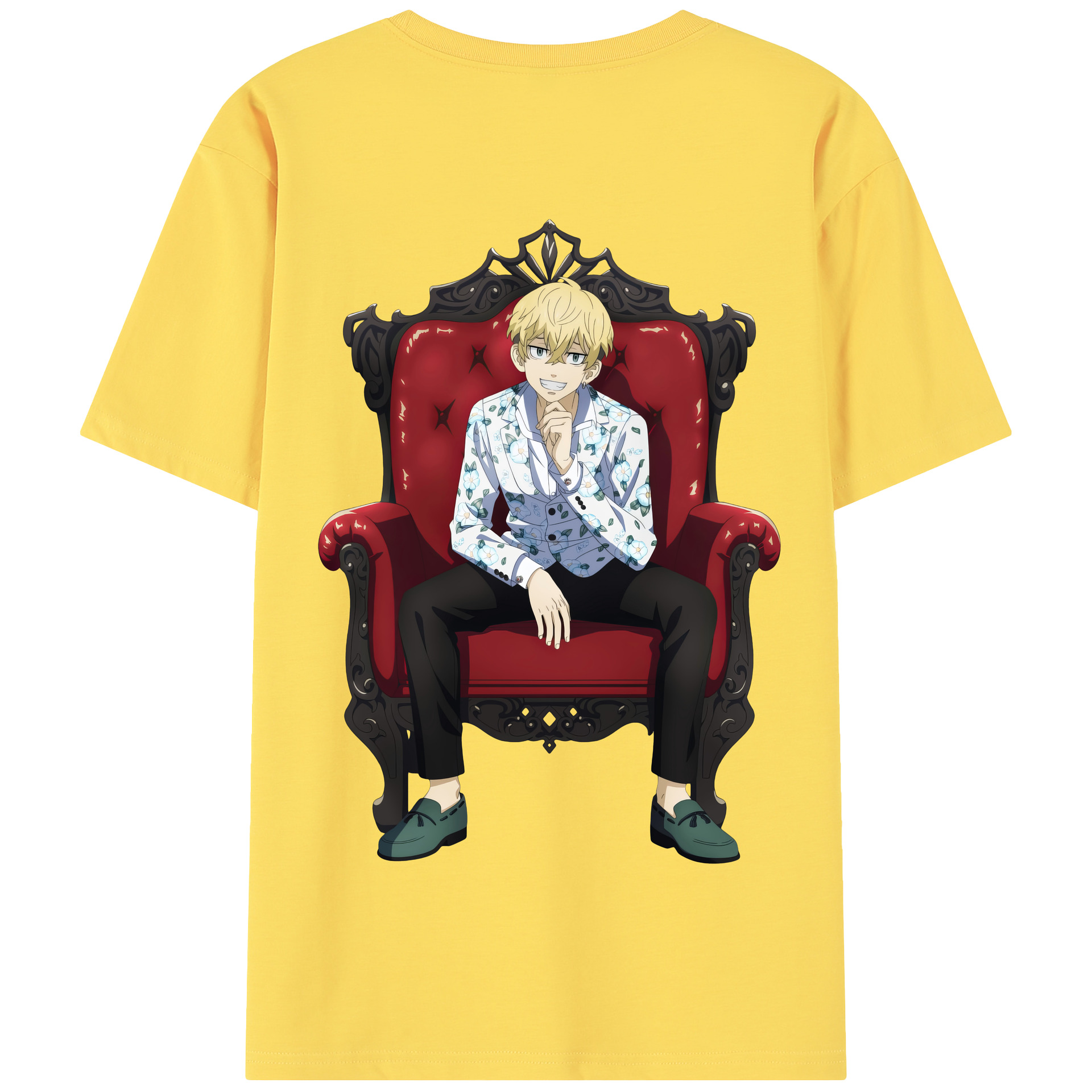 （画像用） 東京リベンジャーズ Tokyo Revengers 綿100％半袖Tシャツ（背面プリント）