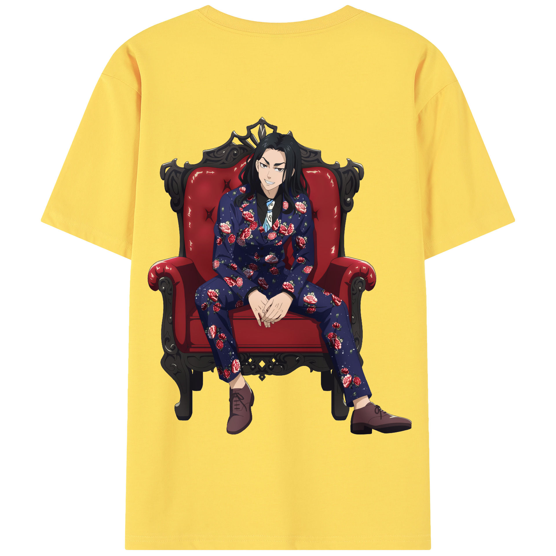 （画像用） 東京リベンジャーズ Tokyo Revengers 綿100％半袖Tシャツ（背面プリント）