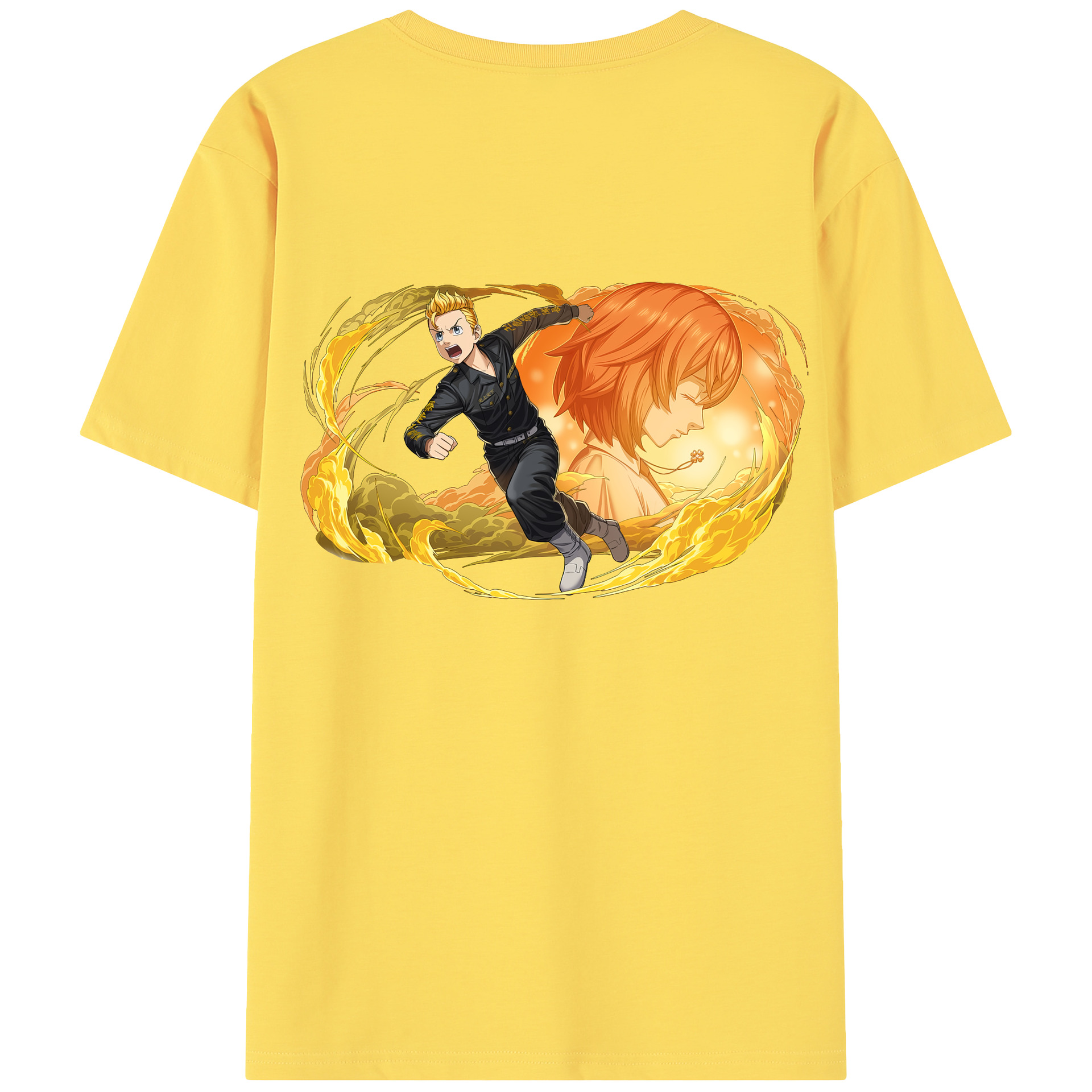 （画像用） 東京リベンジャーズ Tokyo Revengers 綿100％半袖Tシャツ（背面プリント）