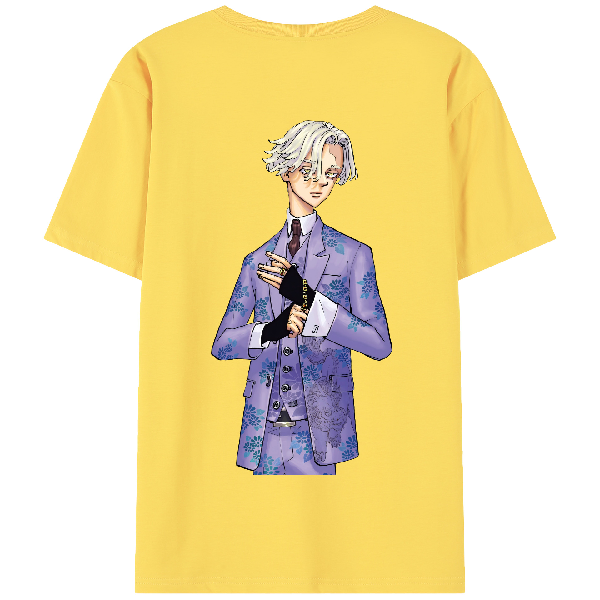 （画像用） 東京リベンジャーズ Tokyo Revengers 綿100％半袖Tシャツ（背面プリント）