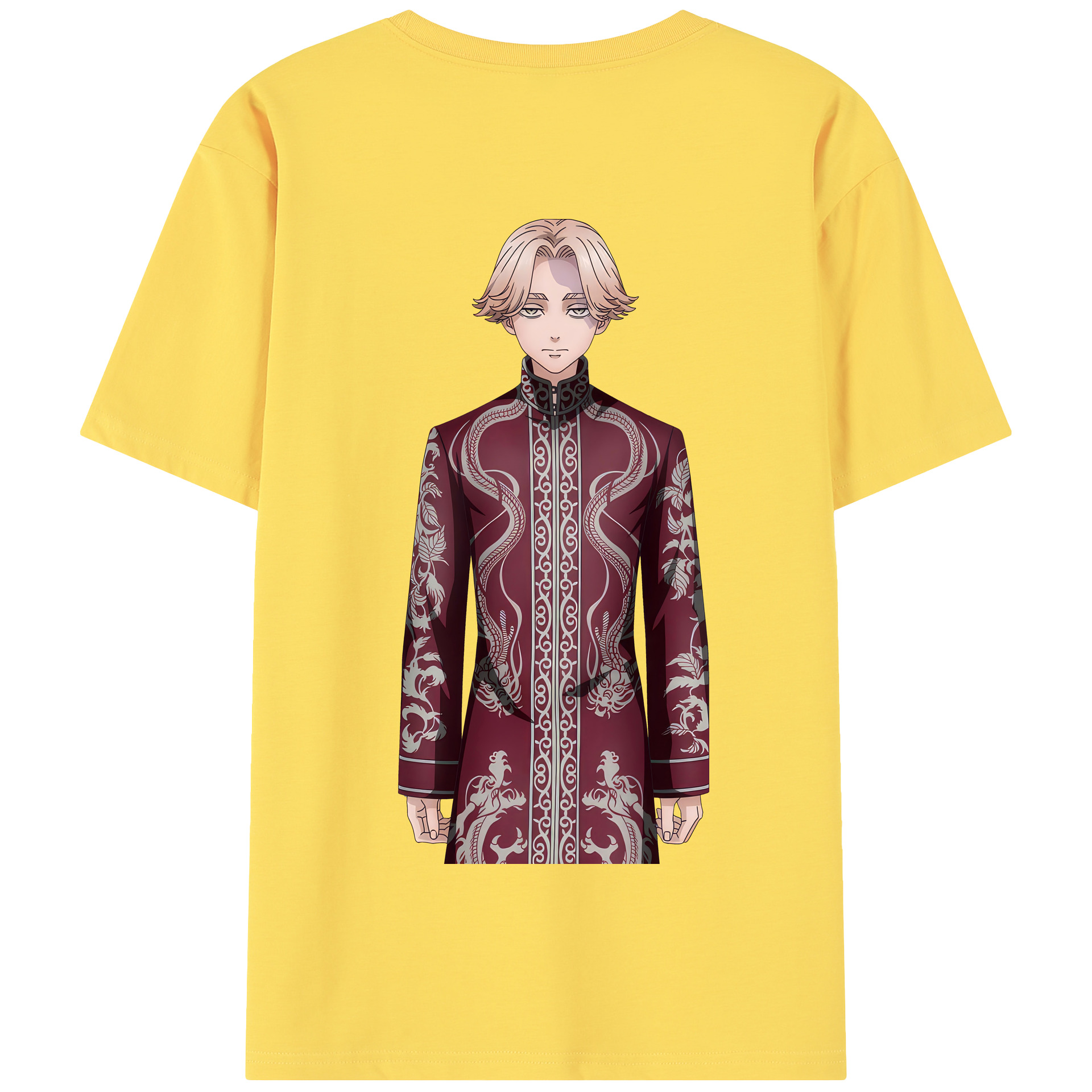 （画像用） 東京リベンジャーズ Tokyo Revengers 綿100％半袖Tシャツ（背面プリント）