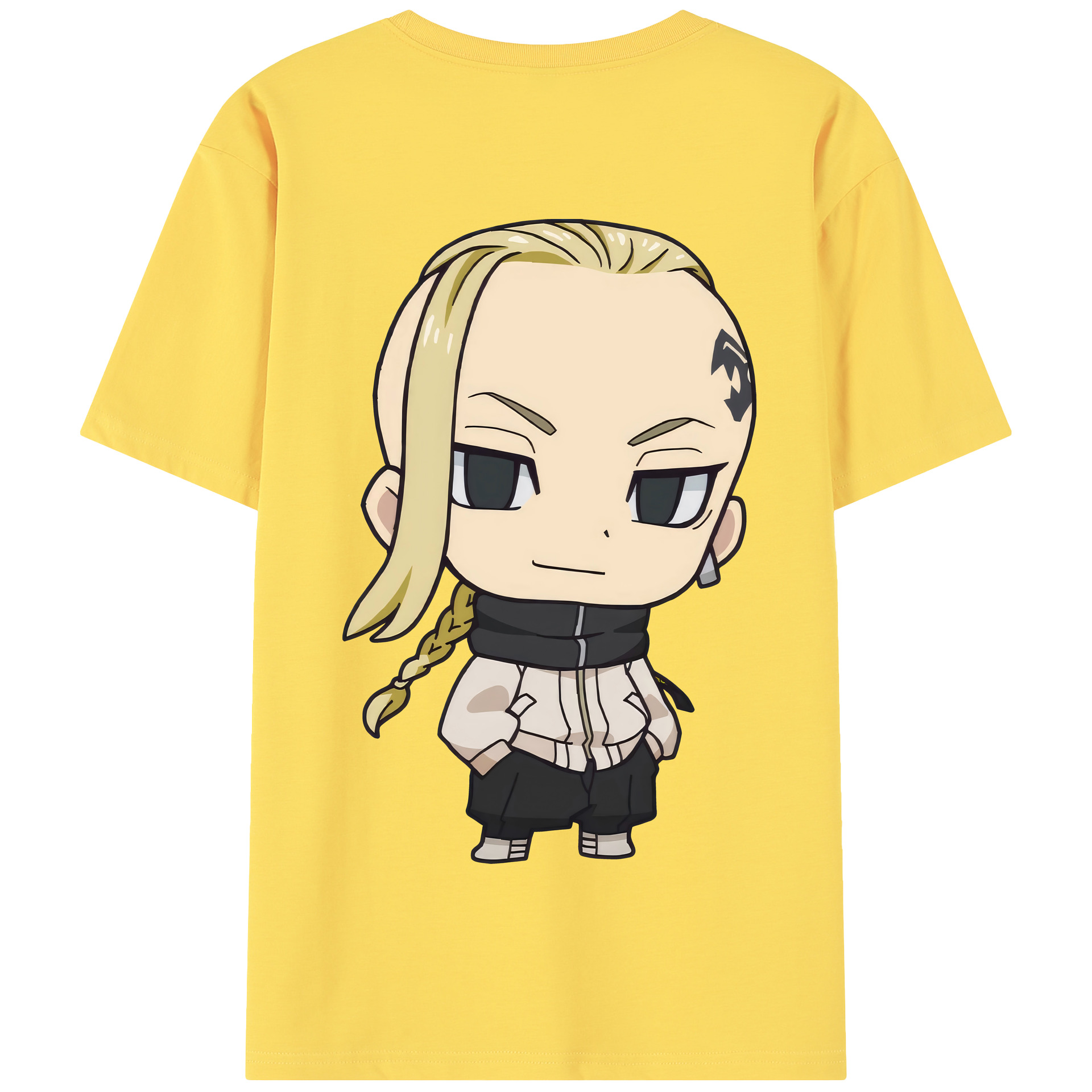 （画像用） 東京リベンジャーズ Tokyo Revengers 綿100％半袖Tシャツ（背面プリント）