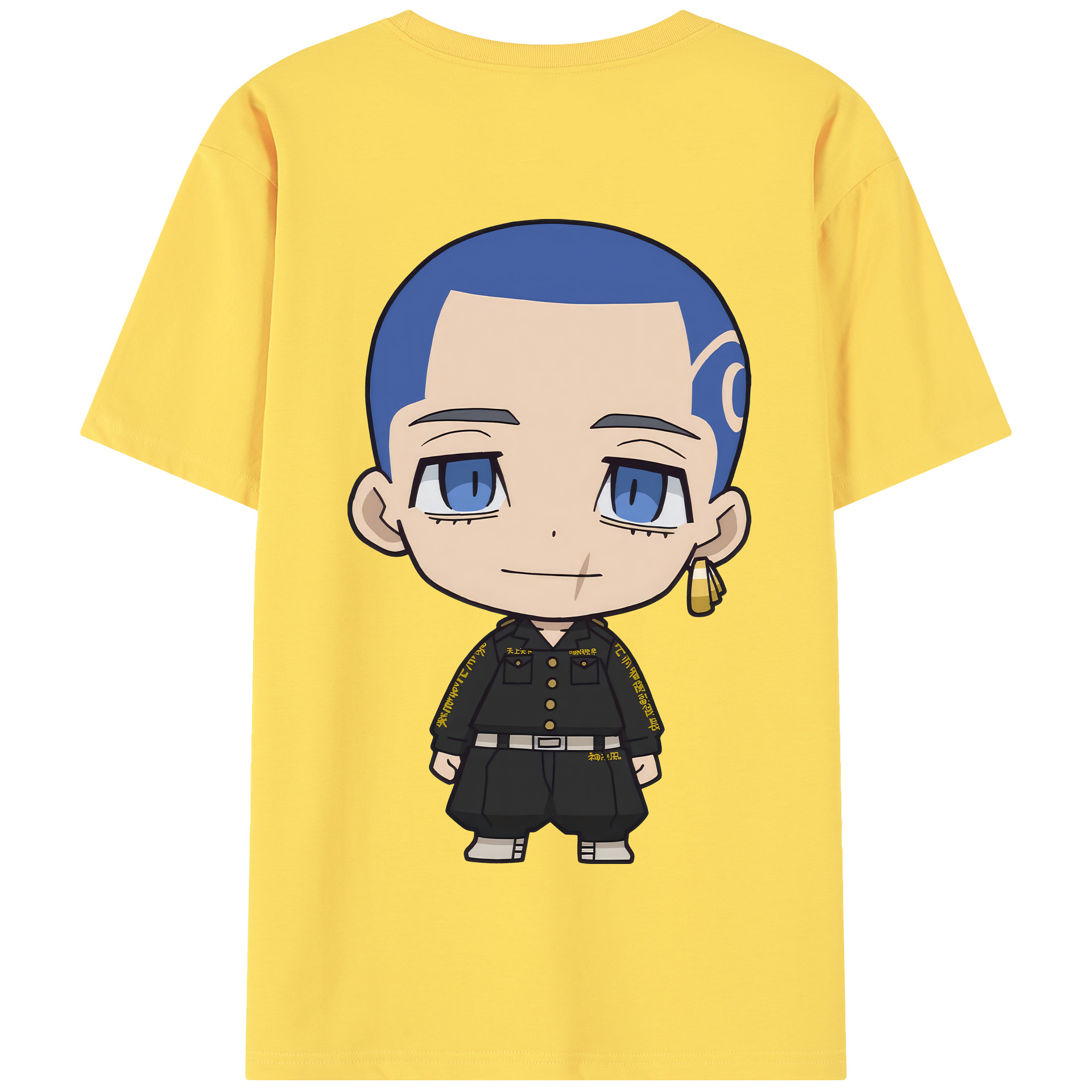 （画像用） 東京リベンジャーズ Tokyo Revengers 綿100％半袖Tシャツ（背面プリント）