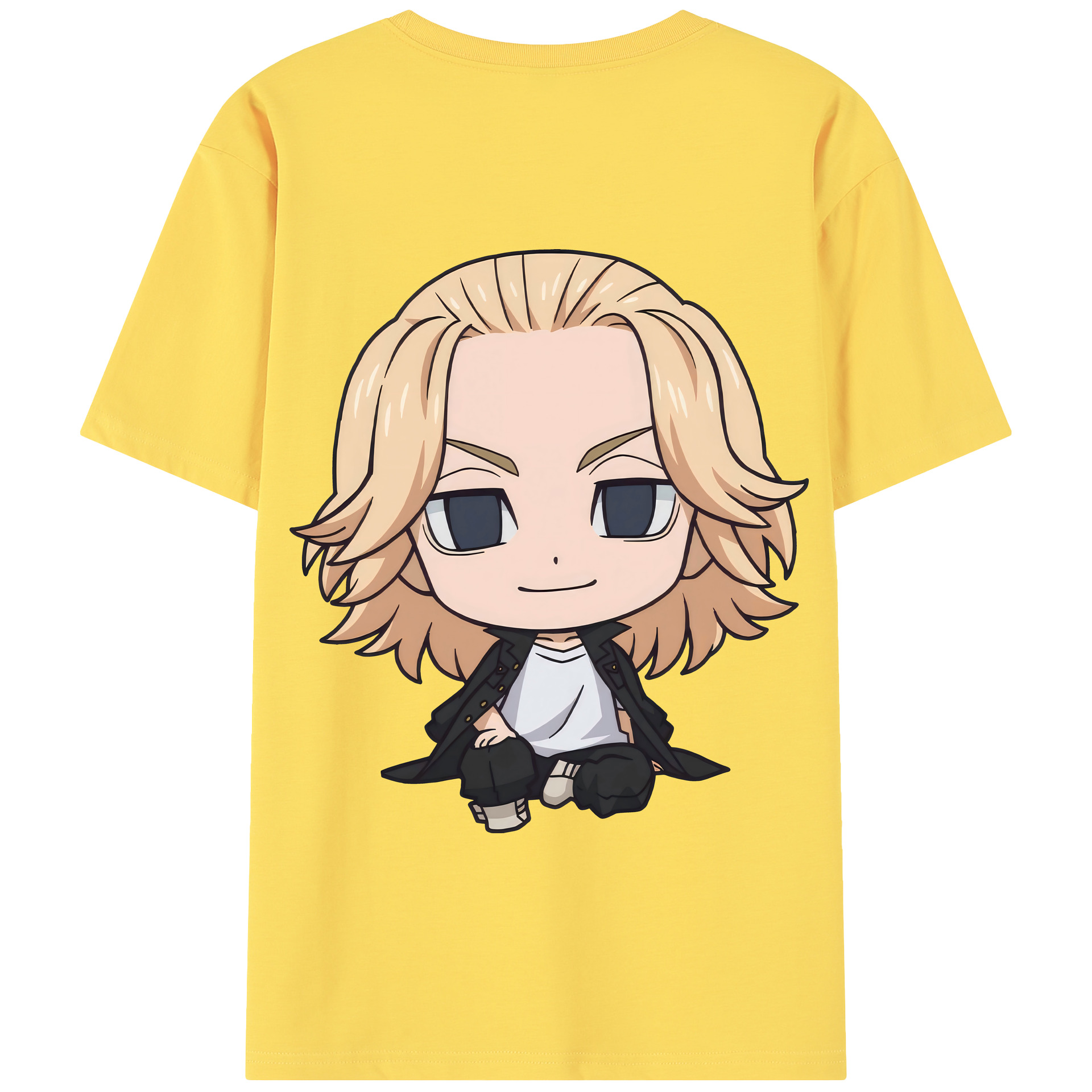 （画像用） 東京リベンジャーズ Tokyo Revengers 綿100％半袖Tシャツ（背面プリント）