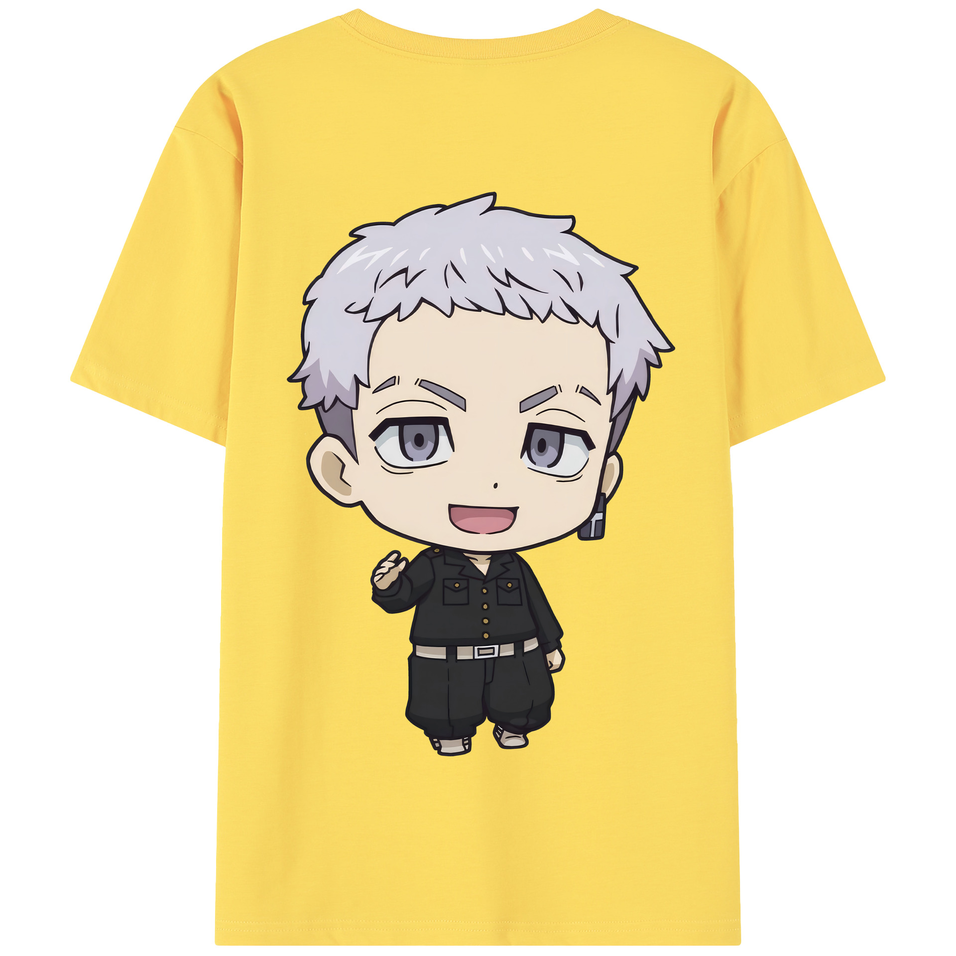 （画像用） 東京リベンジャーズ Tokyo Revengers 綿100％半袖Tシャツ（背面プリント）