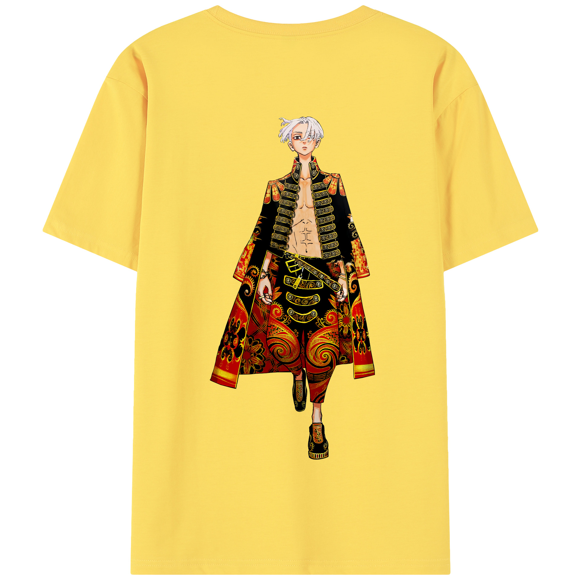 （画像用） 東京リベンジャーズ Tokyo Revengers 綿100％半袖Tシャツ（背面プリント）