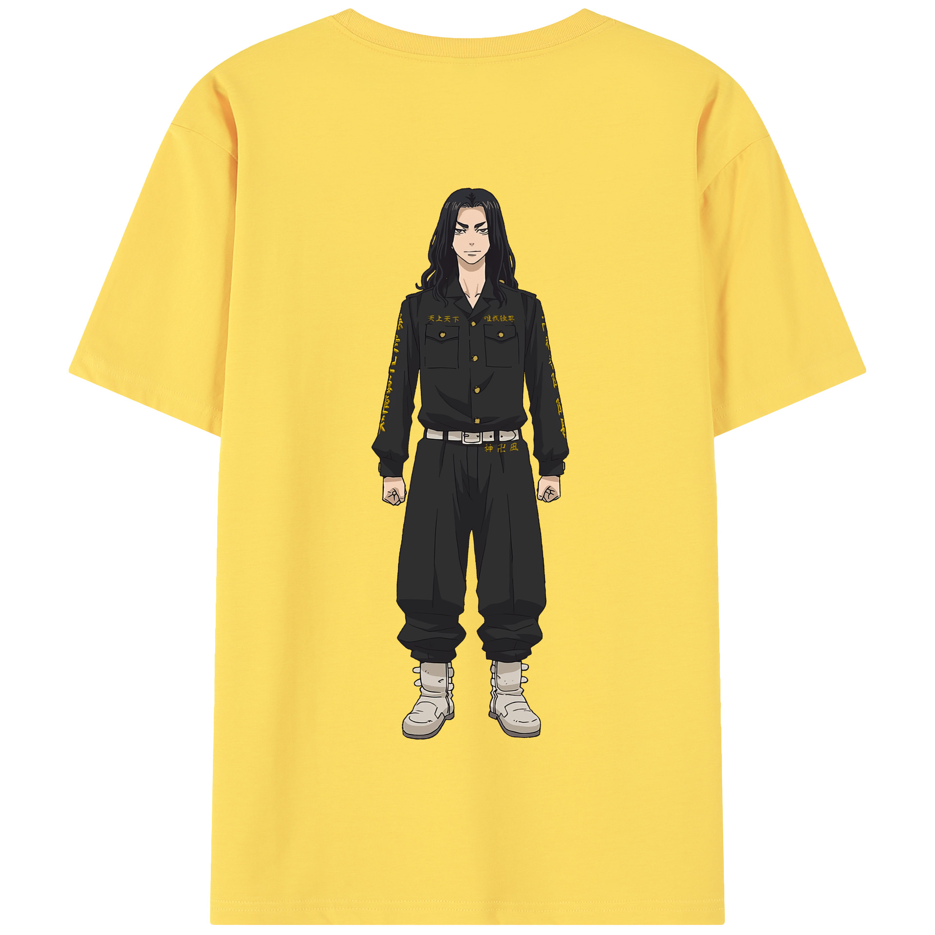 （画像用） 東京リベンジャーズ Tokyo Revengers 綿100％半袖Tシャツ（背面プリント）