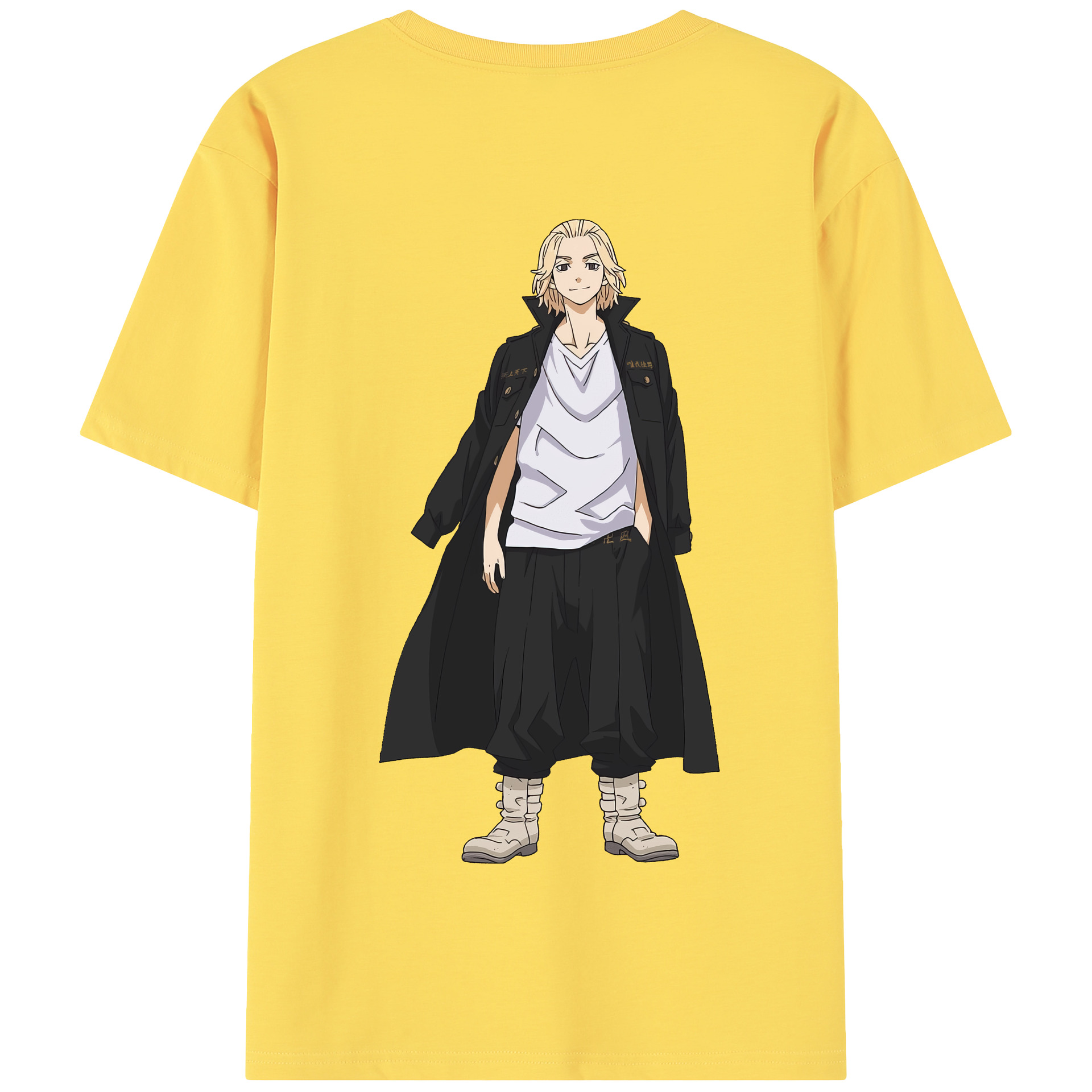 （画像用） 東京リベンジャーズ Tokyo Revengers 綿100％半袖Tシャツ（背面プリント）